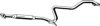 NISSA 203000N211 Middle Silencer